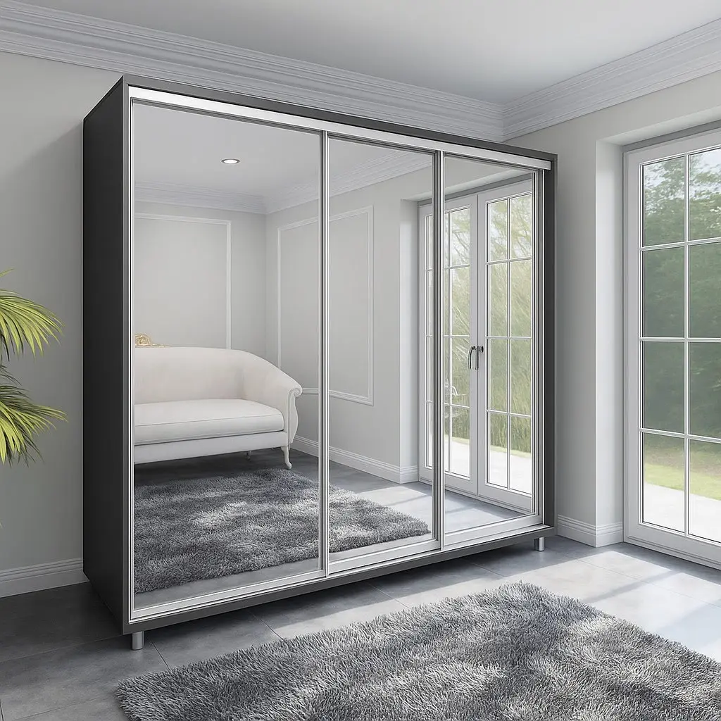 Dulap-cupe Arta Mobilei Armadio G1780 AM132 (Anthracite)