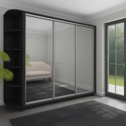 Dulap-cupe Arta Mobilei Armadio G2080 AM136 (Anthracite)