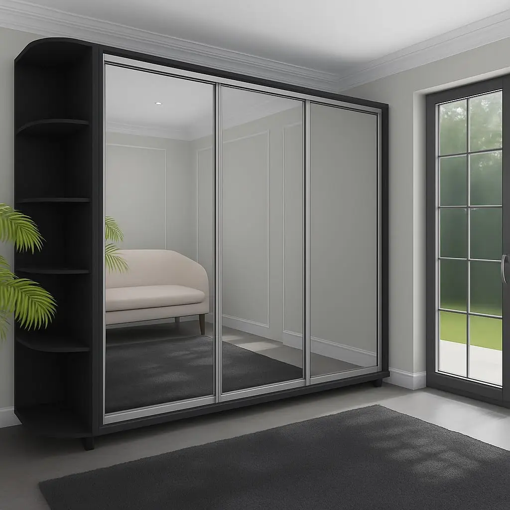 Dulap-cupe Arta Mobilei Armadio G2520 AM137 (Anthracite)