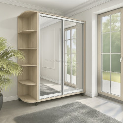 Dulap-cupe Arta Mobilei Armadio J1510 AM145 (Ferrara Oak)