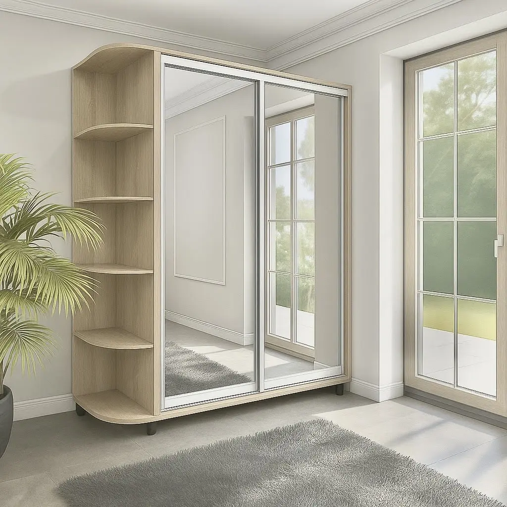 Dulap-cupe Arta Mobilei Armadio J1510 AM145 (Ferrara Oak)