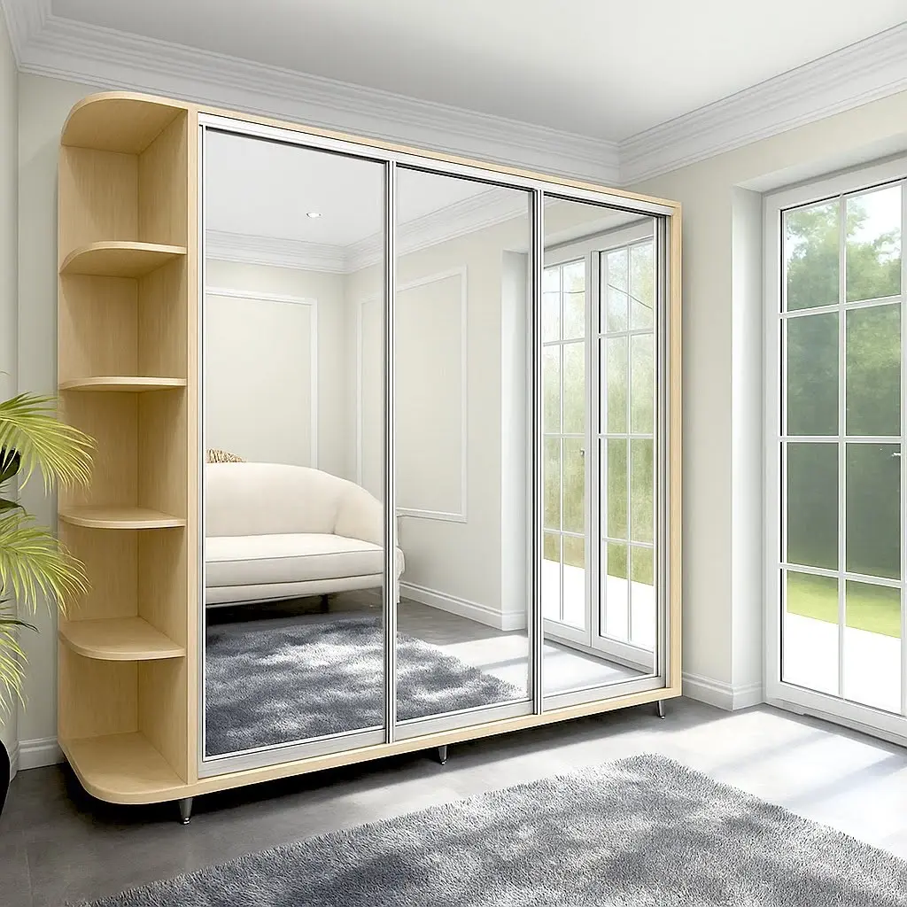 Dulap-cupe Arta Mobilei Armadio J2080 AM147 (Ferrara Oak)