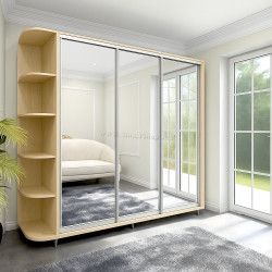 Dulap-cupe Arta Mobilei Armadio J2520 AM148 (Ferrara Oak)