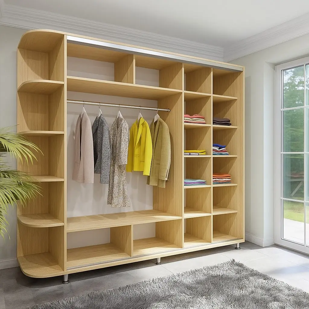 Dulap-cupe Arta Mobilei Armadio J2520 AM148 (Ferrara Oak)