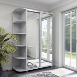 Dulap-cupe Arta Mobilei Armandio S1510 AM05 (Stone Grey)