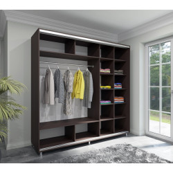 Dulap-cupe Arta Mobilei Armandio W2220 AM12 (Wenge Magia) Thumb