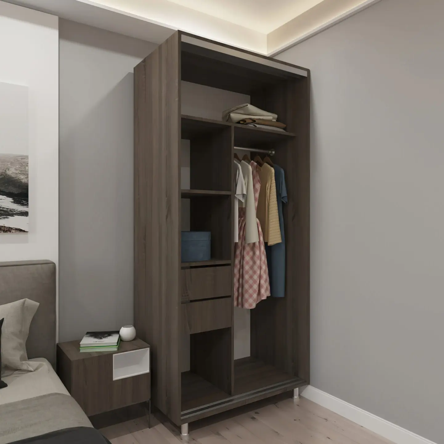 Шкаф-купе Bafimob Д-120 с зеркалами - 2