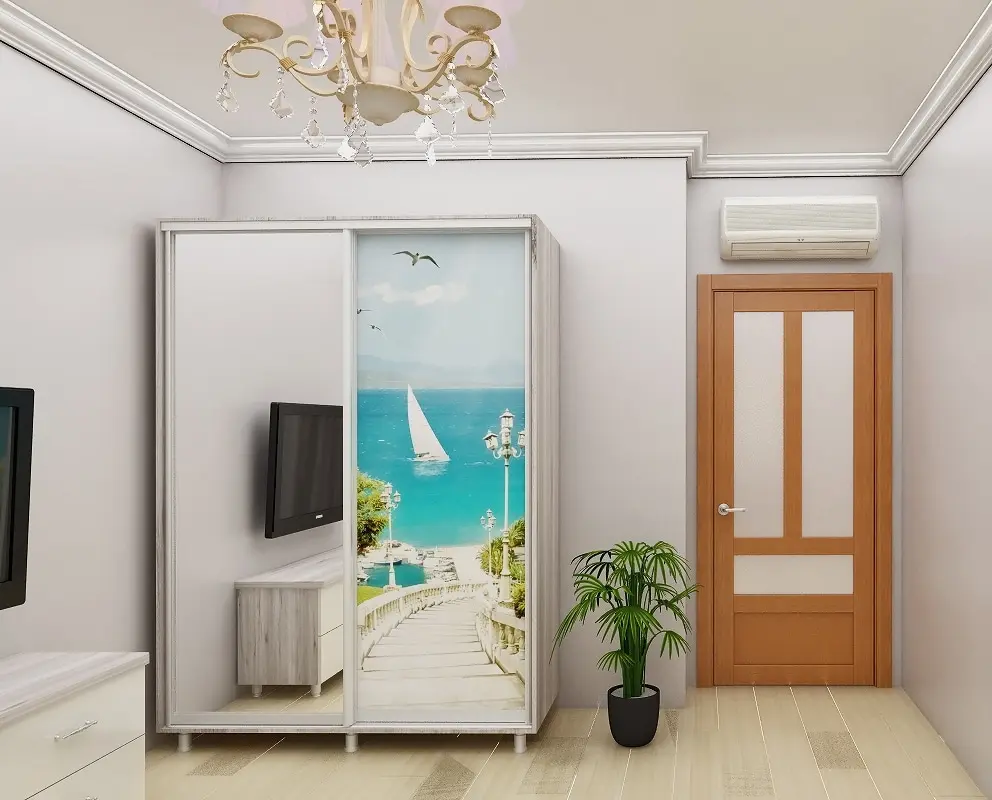 Шкаф-купе Bafimob ДX-100 Фотопечать 1