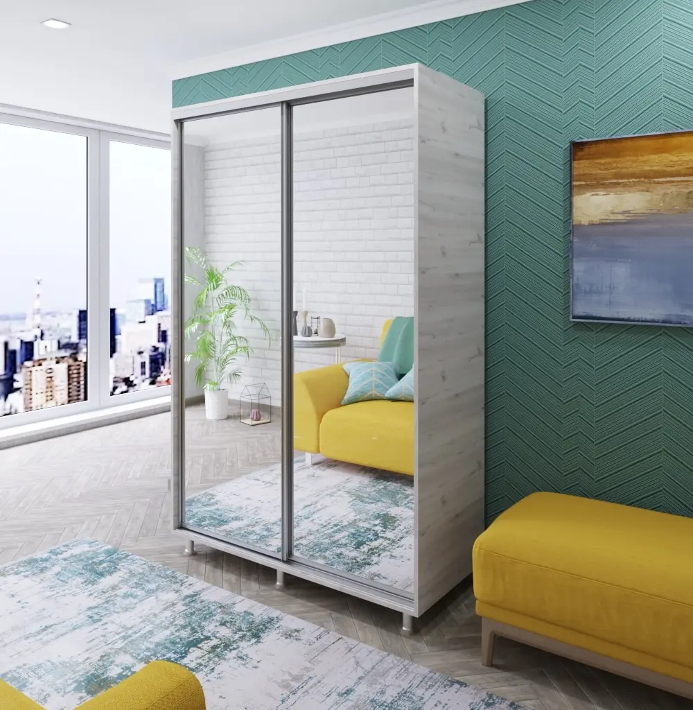 Шкаф-купе Bafimob ДX-120 с зеркалами