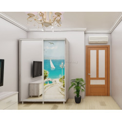 Dulap-cupe Bafimob DY-120 Imprimare foto 1 (Grey/Light Grey)