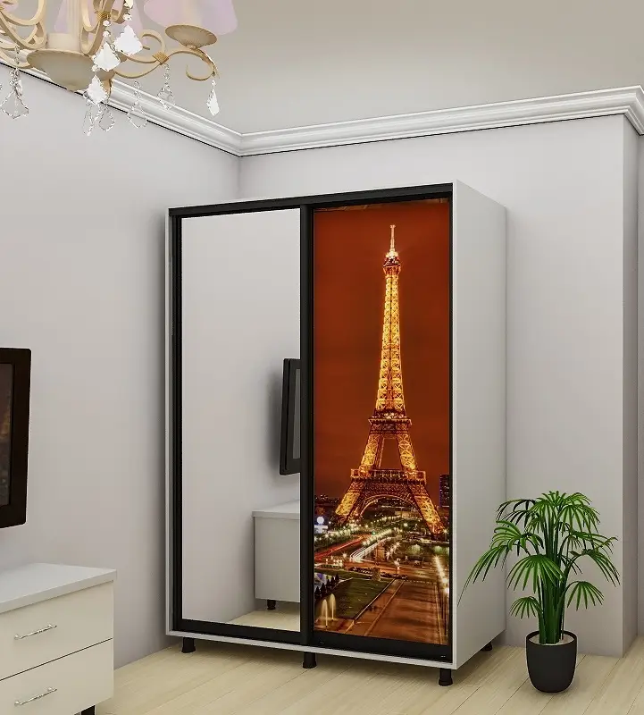 Dulap-cupe Bafimob DY-160 Imprimare foto 1 (Grey/Light Grey) - 3