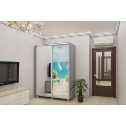 Dulap-cupe Bafimob DY-180 Imprimare foto 1 (Grey/Light Grey) Thumb