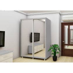 Dulap-cupe Bafimob DY-200 cu oglinzi (Grey/Light Grey)