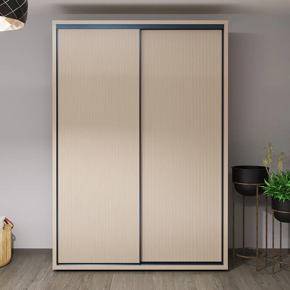 Dulap-cupe Bayro Murano 160x230x60 (Stone Grey)