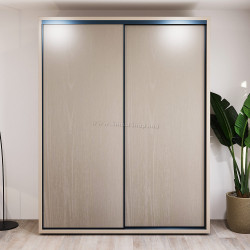 Dulap-cupe Bayro Murano 2 bare 180x230x60 (Stone Grey)