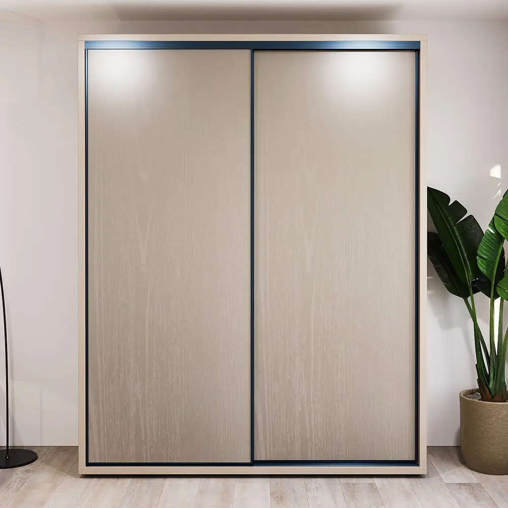 Dulap-cupe Bayro Murano 2 bare 180x230x60 (Stone Grey)