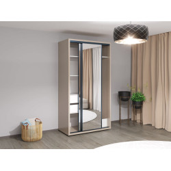 Dulap-cupe Bayro Parma 1200x2250x600 (Gray Stone) Thumb