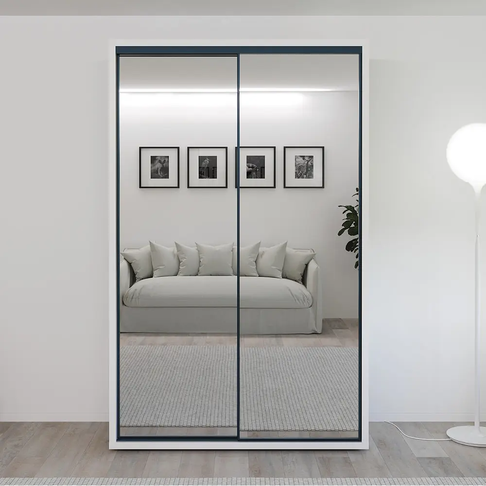 Шкаф-купе Bayro Parma 1400x2250x600 (White)