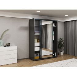 Шкаф-купе Bayro Parma 1600x2250x600 (Anthracite) Thumb