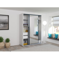 Dulap-cupe Bayro Parma 1600x2250x600 (White) Thumb