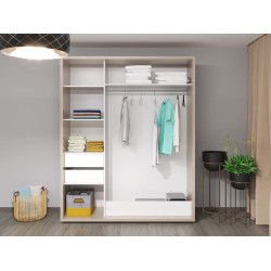 Dulap-cupe Bayro Parma 1800x2250x600 (Gray Stone) Thumb