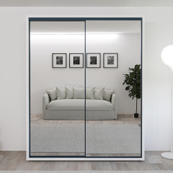 Dulap-cupe Bayro Parma 1800x2250x600 (White)