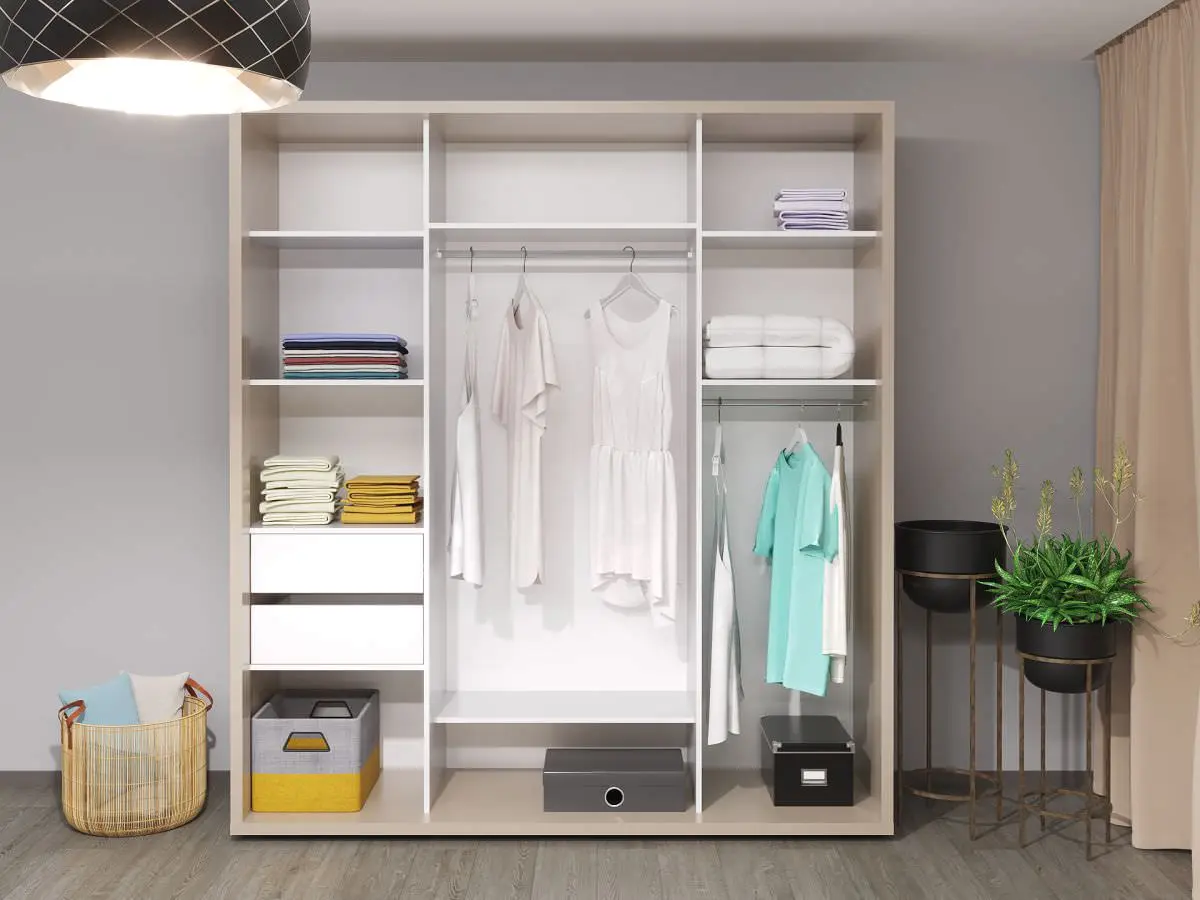 Dulap-cupe Bayro Parma 2000x2250x600 (Gray Stone)