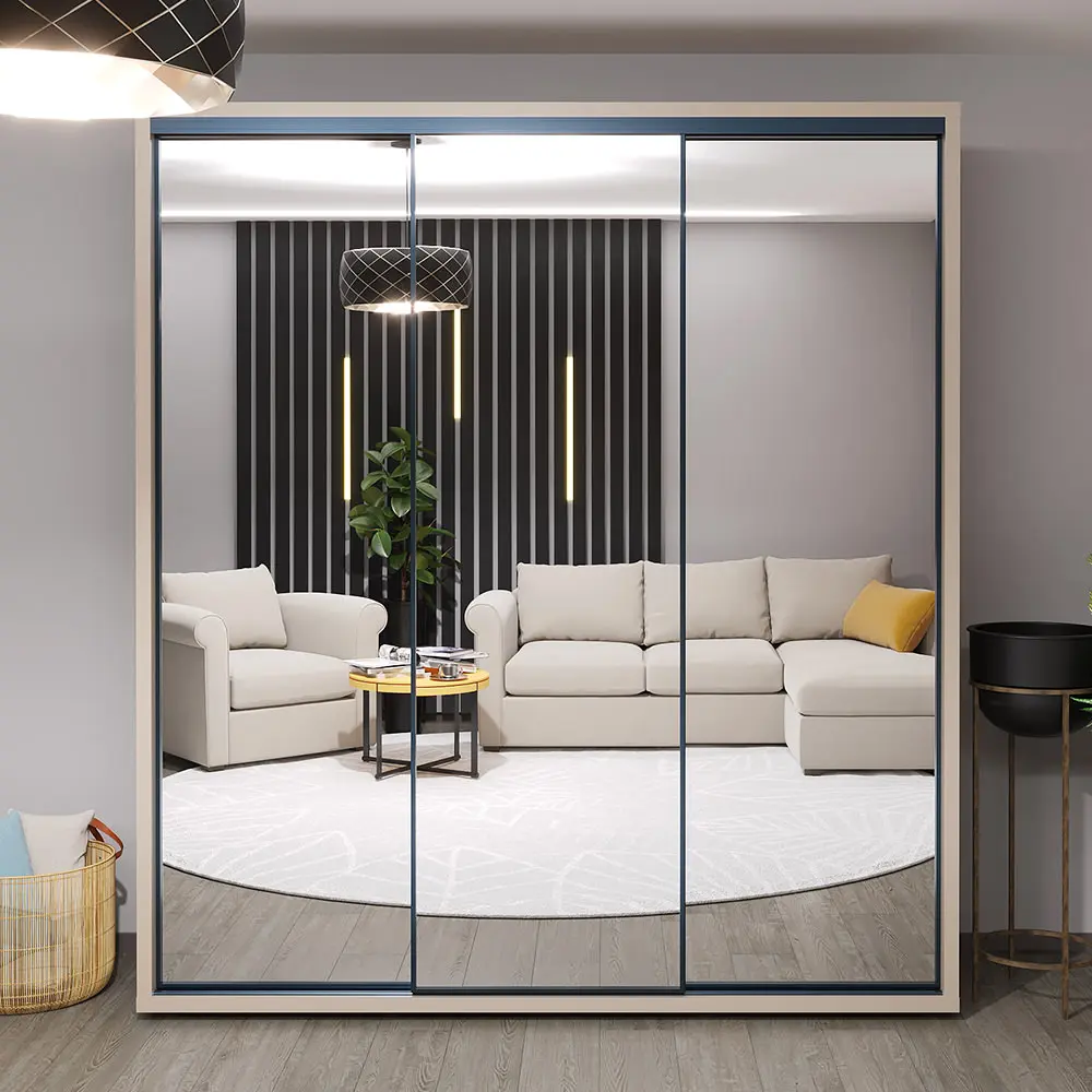 Dulap-cupe Bayro Parma 2000x2250x600 (Gray Stone)