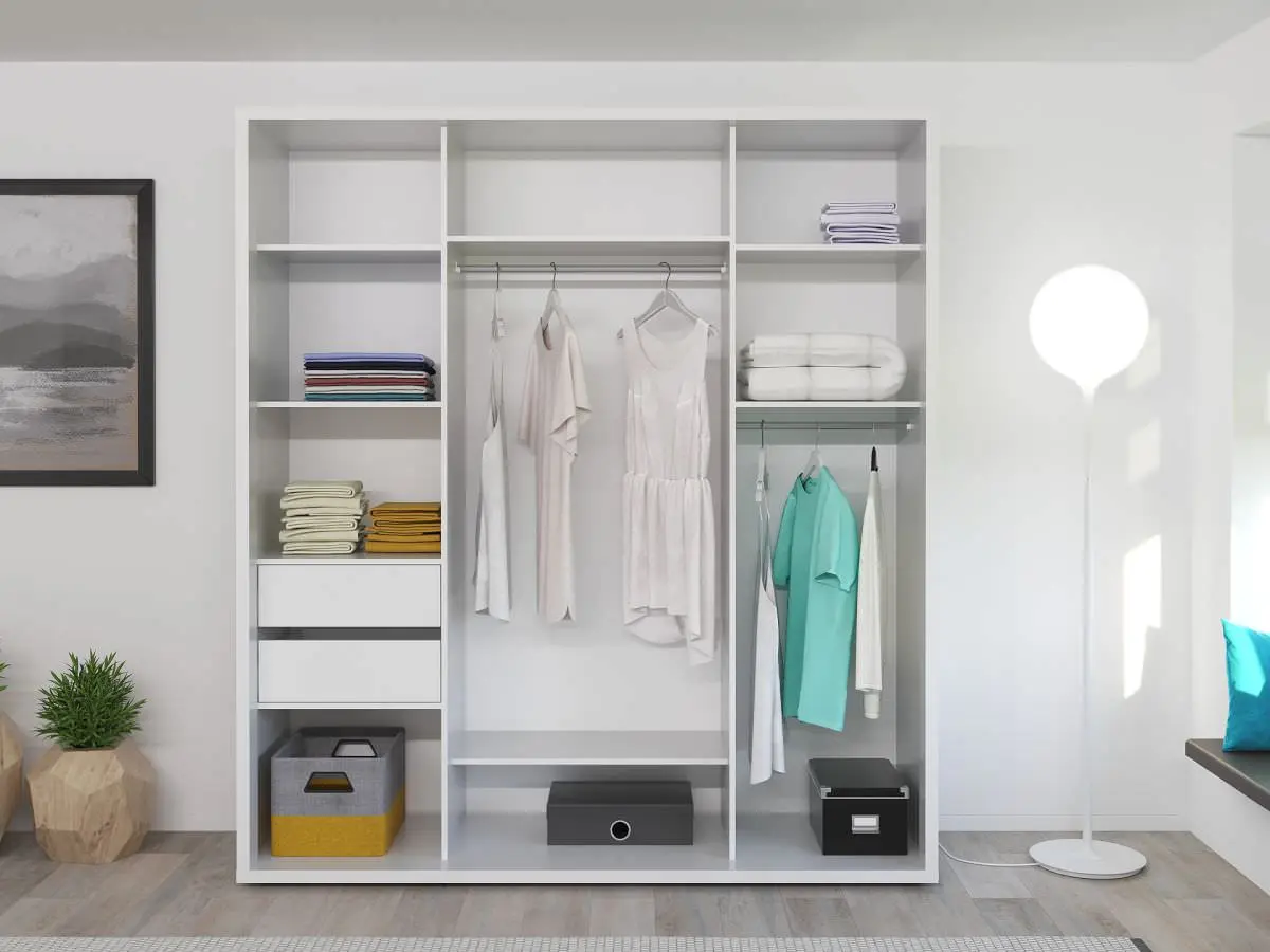 Dulap-cupe Bayro Parma 2000x2250x600 (White)