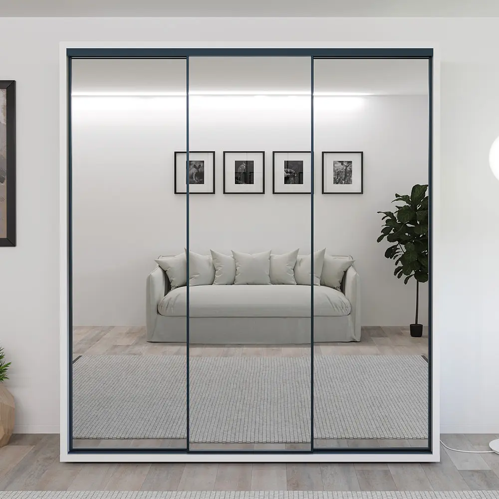 Dulap-cupe Bayro Parma 2000x2250x600 (White)