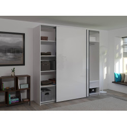 Dulap-cupe Bayro Top Line Napoli 2000x2300x580 uși lucioase (White) Thumb