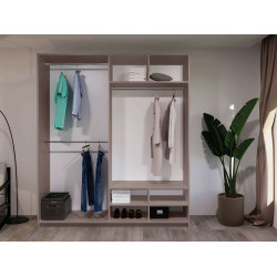 Dulap-cupe Bayro Top Line Napoli 2000x2300x580 (Gray Stone) Thumb