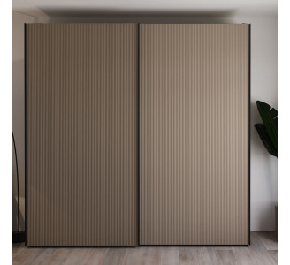 Dulap-cupe Bayro Top Line Napoli 2000x2300x580 (Gray Stone)