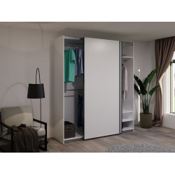 Dulap-cupe Bayro Top Line Napoli 2000x2300x580 (White) Thumb