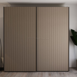 Dulap-cupe Bayro Top Line Napoli 2300x2300x580 (Gray Stone)