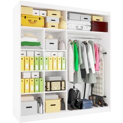 Dulap-cupe Belini MZ SZP1/0/B/DW/0/BL (Wotan Oak/Black) Thumb