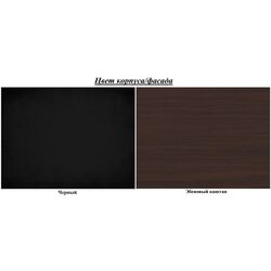 Dulap-cupe Belini Premium ME SZP6/1/B/KN/0/KLP (Chestnut Ebony/Black) Thumb