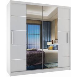 Dulap-cupe Belini Premium ME SZP7/0/W/W/0/KLAL (White Matt/White)