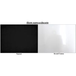 Шкаф-купе Belini Premium MGB SZP7/0/B/1L5W/KLP (White Gloss/Black) Thumb