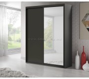 Dulap-cupe Fabrik Home Oslo 1 oglinda 160x216x60 (Basalt)