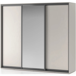 Dulap-cupe Fabrik Home Oslo 1 oglinda 240x216x60 (Cashmere) Thumb