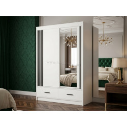 Шкаф-купе Fadome Canada CA 24-15 (White/Black)