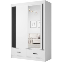 Шкаф-купе Fadome Canada CA 24-15 (White/Black) Thumb