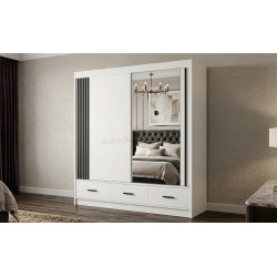 Шкаф-купе Fadome Canada CA 24-20 (White/Black)