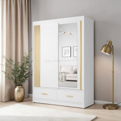 Шкаф-купе Fadome Canada CA 25-15 (White/Gold)