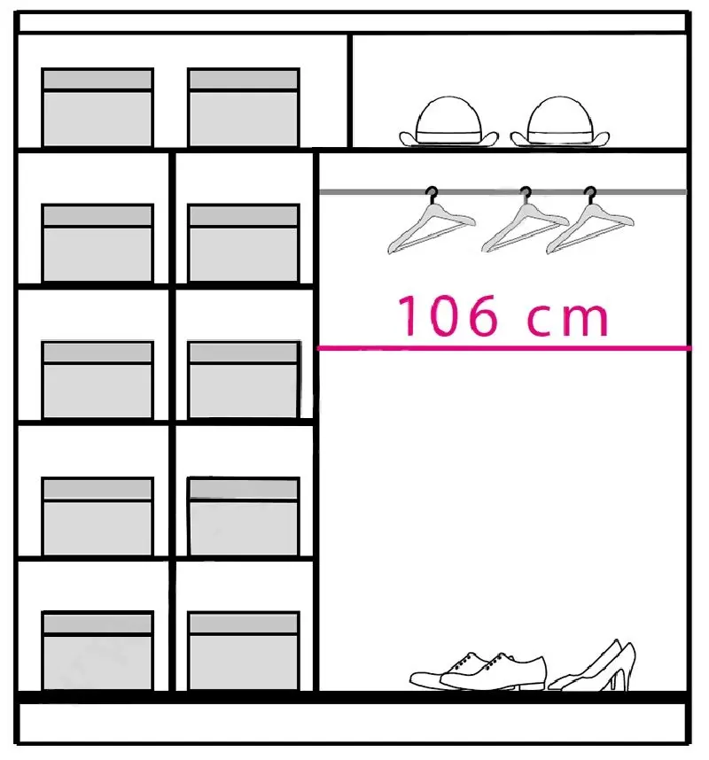 Dulap-cupe Fadome Carmen CAR-20 (Sonoma Oak/White Gloss) - 2