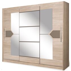 Шкаф-купе Fadome Dome DO4-24 (Sonoma Oak/Cappucino)