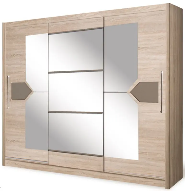 Dulap-cupe Fadome Dome DO4-24 (Sonoma Oak/Cappucino)