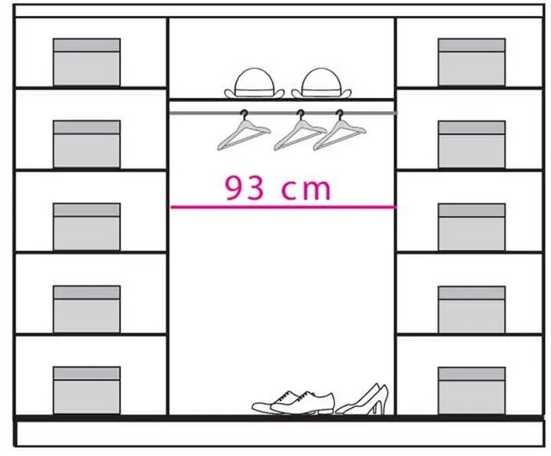 Шкаф-купе Fadome Dome DO7-24 (Pine Laredo/White Gloss) - 2