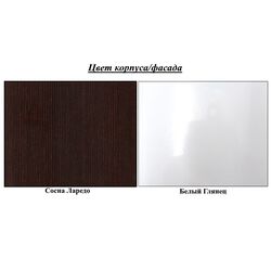 Шкаф-купе Fadome Dome DO7-24 (Pine Laredo/White Gloss) Thumb